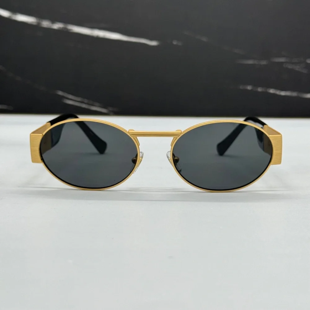 NEW MOD 2264 1002/87 VERSACE UNISEX SUNGLASSES VE2264 100287 GOLD MOD 2264